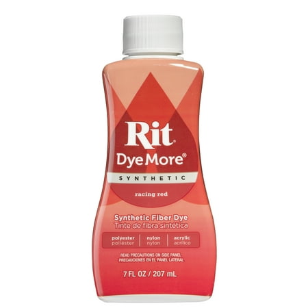 Rit Dye More Racing Red Dye for Synthetics , 7 Fl.