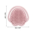 thumbnail image 4 of Unique Bargains 1 Pc Durable Round Head Pet Grooming Bath for Dog for Cat 3.54"x3.54"x0.79" Pink, 4 of 6