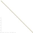 thumbnail image 2 of Yellow Rhodium Brass Polished Spring-Ring 1.70mm Plated Chain Necklace 18 Inch Chain Necklace for Women and Men, 2 of 2