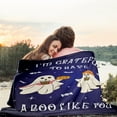 thumbnail image 5 of Halloween Throw Blanket for Women Men Spooky Basket Stuffers Blanket for Boyfriend Girlfriend Christmas before Nightmare Throw Blanket Wife Husband Christmas Valentine Bedding Gifts for Her 50x60, 5 of 6