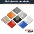 thumbnail image 6 of FlooringInc Nitro Garage Floor Tiles, Coin Pattern, Interlocking, Sahara Sand, 12"x12", 52 pack, 52 sq/ft, 6 of 11