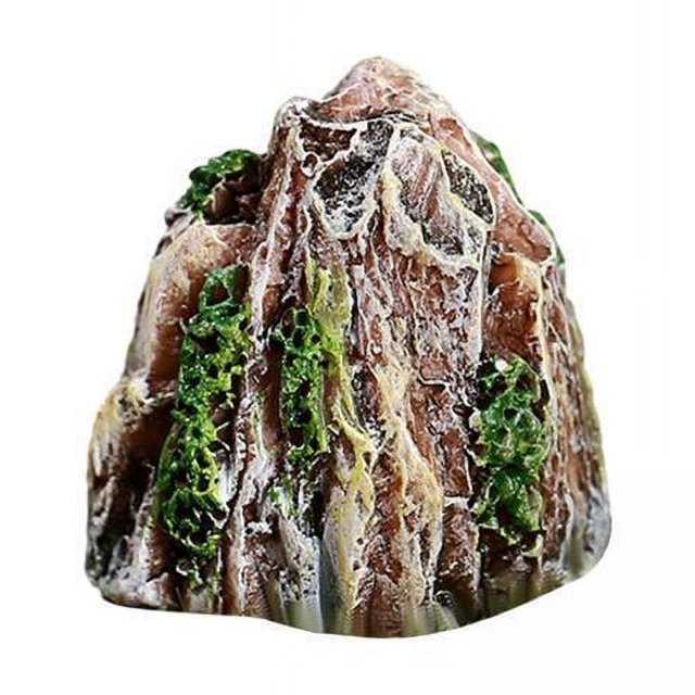 4x Mini Rocalla de Piedra, Figuritas de Montaña en Miniatura, Estatua Simulada, Manualidades de Terrario, Micropaisaje para Paisaje en Miniatura 4 piezas