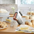 thumbnail image 2 of Oster 5-Speed Hand Mixer with HEATSOFT Technology, White, 2 of 4