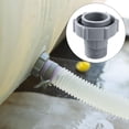thumbnail image 2 of KEINXS 2pcs/set Swimming Pool Drain Fitting Connects Compatible with Coleman  ID1.5in Connect to The Bottom of The Pool Swimming Pool Replacement Parts Internal Thread 3/ 4in Connect to T, 2 of 4