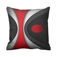 thumbnail image 1 of Billuyoard Fundas de almohada negras y rojas, fundas de almohada elegantes y duraderas para el hogar, transpirables, suaves y fáciles de cuidar Decoración del hogar W0081-29, 1 of 6