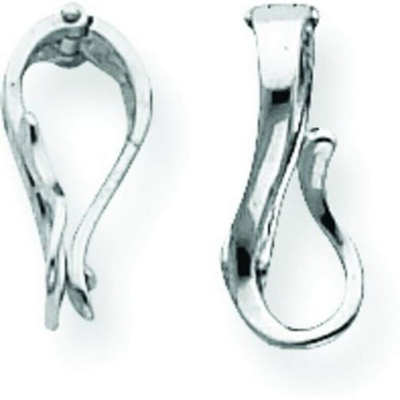 14K White Gold Pearl Enhancer (5.0 To 6.8Mm)