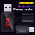 thumbnail image 5 of Transmisor FM Bluetooth 5.3 para Coche, Adaptador de Audio Inalámbrico USB, Llamadas Manos con Micrófono, Estéreo HIFI para Radio FM de Coche, 5 of 5