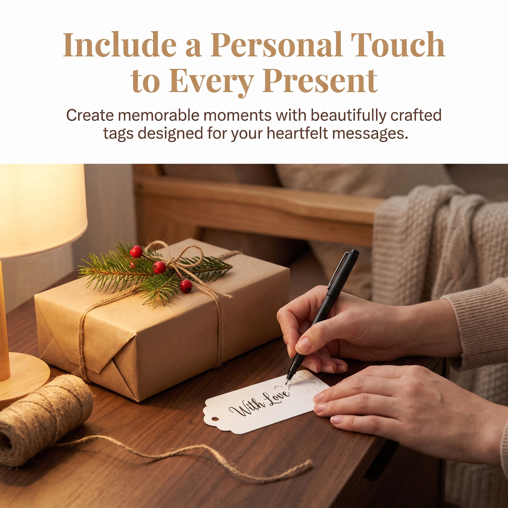 Unique Bargains Thick Presentation Gift Wrapping Tags for Events 1.8" x 3.7" White Tree