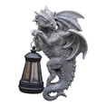 thumbnail image 4 of Figura decorativa de dragón con luz solar para exteriores, artesanía, figura de dragón para jardín al libre, estatua para patio, 4 of 8