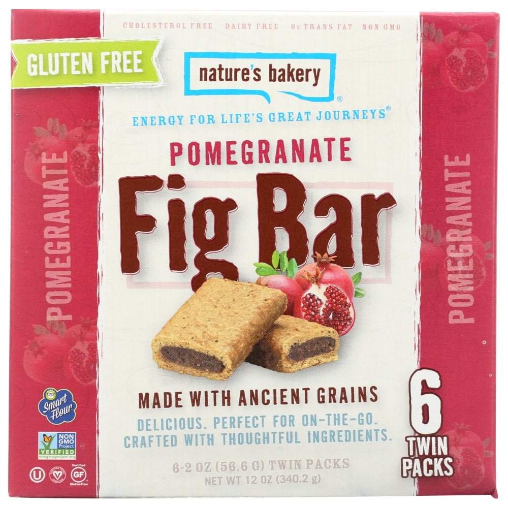Nature'S Bakery GlutenFree Fig Bars, Pomegranate, 2 Oz