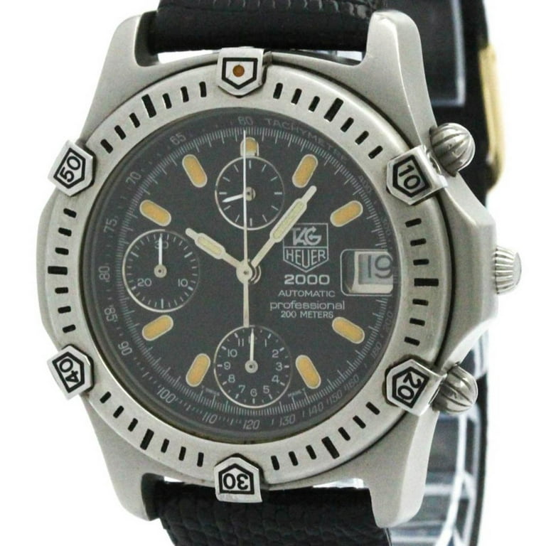 Pre-Owned TAG HEUER 2000 Professional Chronograph Steel Automatic
