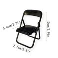 thumbnail image 3 of Zeceouar Clearance Deals! Miniature Folding Chair, Folding Chair Phone Stand, Folding Chair Phone Holder, Mini Folding Chair Phone Holder, Folding Chair Cell Phone Holder, 3 of 3