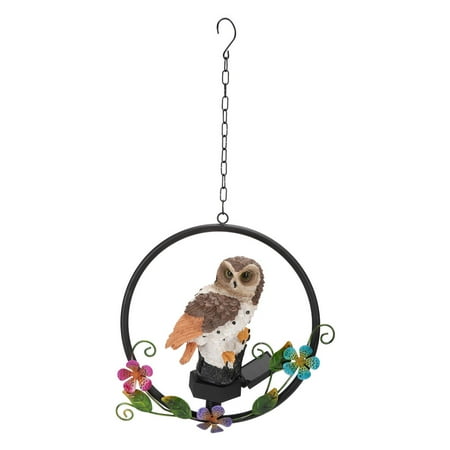 

Solar Hanging Light Brown White Solar Pendant Lamp For Courtyard Garden Patio Balcony Lawn Brown White