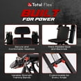 thumbnail image 4 of Total Flex L with Pro Pack Adjustable Foldable Weight Bench – Home Gym Workout Bench Press Rack for Strength Training & Full-Body Fitness, 4 of 10