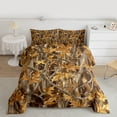 thumbnail image 2 of Castle Fairy Adults Tree Leaves Twin Comforter Sets,Botanical Branches Bedding Set, 2 of 8