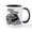 White/Black Inside, variant on CafePress - Still Plays With Blocks - 11 oz Ceramic Mug - Novelty Coffee Tea Cup