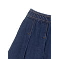 thumbnail image 2 of Wonder Nation Toddler Girl Pleated Denim Skort, Sizes 12M-5T, 2 of 4