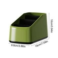 thumbnail image 3 of Drppepioner Organiseur de Bureau Rectangulaire Incliné Multi-Compartiments Rangement de Fournitures de Bureau, 3 of 6