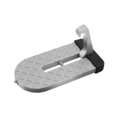 thumbnail image 3 of Resbalón anti resistente de la aleación de aluminio de la función multi de los accesorios genéricos del paso de coche Plata, 3 of 8
