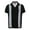 Black, variant on Men's Modern Fit Short Big & Tall Sleeve Guayabera Button Down Shirt (Medium, Black/Teal1)
