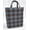 Blue, variant on Buffalo Checked Plaid Tote Bag (Small Oval Tote) Light Gray