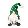 thumbnail image 2 of Adornos navideños de gnomo decoración divertida de muñecos de peluche de pie (verde) Sywqhk Libre de BPA, 2 of 3