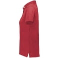 thumbnail image 4 of Holloway Sportswear S Womens Repreve® Eco Polo Scarlet Heather 222775, 4 of 5