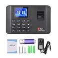 thumbnail image 3 of Intelligent Biometric Fingerprint Password Attendance Machine Time Clock Employee Checking-in Recorder 2.4 inch LCD Screen, 3 of 8