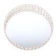thumbnail image 4 of 1pc Elegant Jewelry Almacenamiento Bandeja Redonda Espejo Superficie Tray Organizador Home, 4 of 6