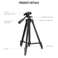 thumbnail image 6 of Neewer TP53 Tripod - Lightweight Metal Stand w/Cold Shoe, for iPhone/Camera, Video Recording, 6 of 9