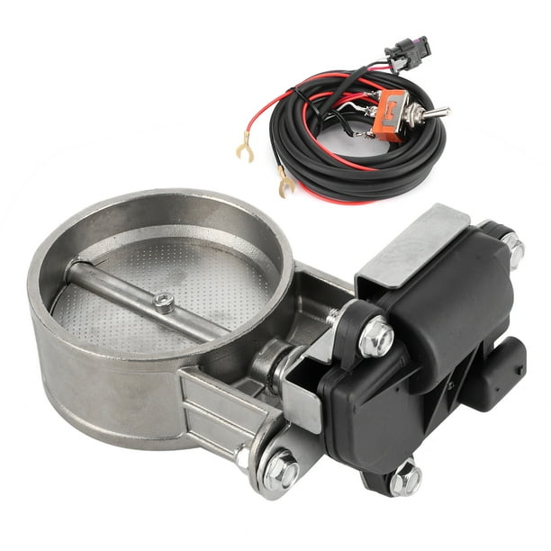 Válvula de escape de control eléctrico de baja presión para bajante Catback para E82 E88 F2X F3XD76 para tubería de 3 pulgadas