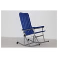 thumbnail image 7 of Premium Patio/Outdoor Folding Rocking Chair - Blue, 7 of 7