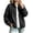 Black, variant on Denim Jackets for Women Full Zip Stand Collar Long Sleeve Vintage Fall Casual Outerwear with Side Pockets(X-Large,Light Blue)