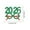 Green, variant on HomeKingdee 2026 New Year's Party Glasses, Glitter Novelty Eyewear Frame with Holiday Decorations