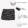 thumbnail image 3 of Honeii Cool Sports Car Men's Underwear Boxer Briefs Pack, ComfortSoft Boxer Brief for Men, Moisture-Wicking Breathable-Small, 3 of 5