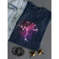 thumbnail image 3 of Neon Frog Shaped T-Shirt Women -Image by Shutterstock, Female Small, 3 of 4