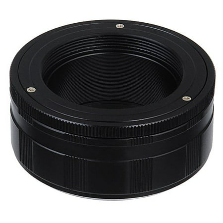 Fotodiox Pro Lens Mount Adapter, M42 (42x1mm) Screw Mount Lens to Micro 4/3 (MFT) Mirrorless Digital Cameras with Macro Focusing Helicoid - Panasonic Lumix, Olympus Pen, OM-D,