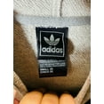 thumbnail image 6 of Adidas Kansas City Stadium Hoodie Gray Kangaroo Pocket Pullover - Small, 6 of 6