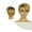 Yellow, variant on Short Blonde Synthetic Wigs for Women - Full Hair Wigs with Side Bangs, Heat-Resistant Hairpiece