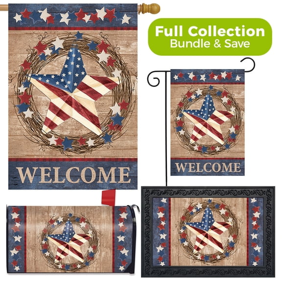 Briarwood Lane Americana Barnstar Patriotic Design Collection
