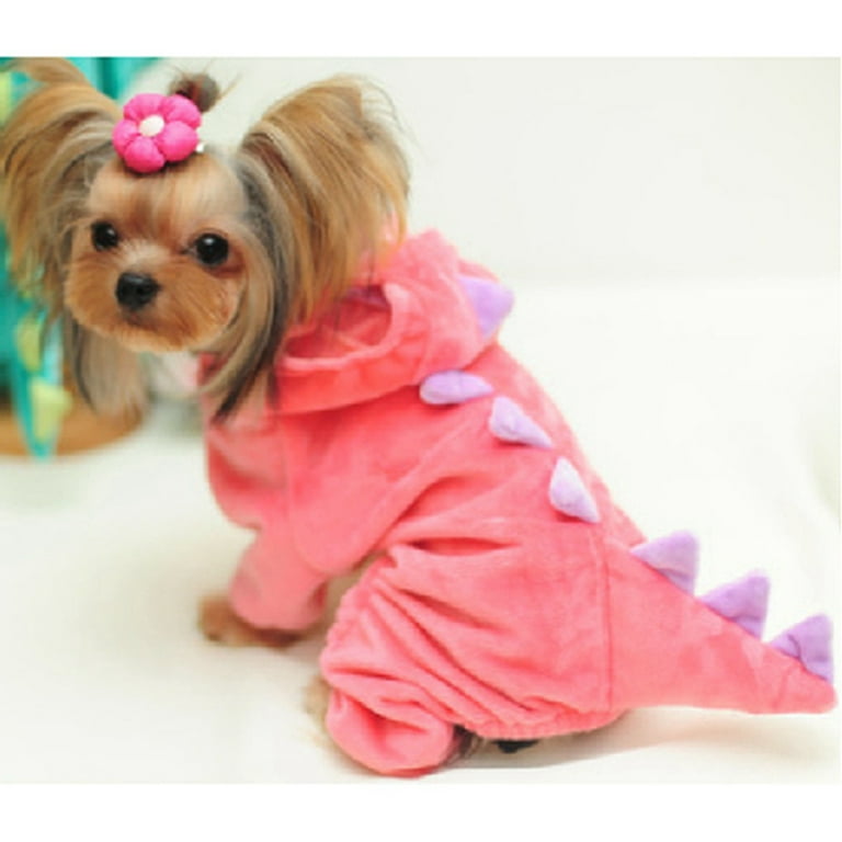 Dogs Clothes Small Pet Costume Halloween Dinosaur Costume Dog Clothing  Preppy Outfits Funny Apparel 
