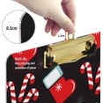 thumbnail image 4 of FMSHPON Christmas Xmas Magic Socks Clipboard Hardboard Wood Nursing Clip Board and Pull for Standard A4 Letter 13x9 inches, 4 of 5