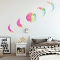 thumbnail image 3 of Luminous Wall Stickers,5pcs / Set Glowing Moon Stickers Room Stickers Highly Recommended, 3 of 8