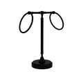 thumbnail image 1 of Allied Brass RDM-3-BKM Vanity Top 2 Towel Ring Guest Towel Holder - RDM-3-BKM, 1 of 1