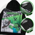 thumbnail image 2 of Minecraft Boys 2 Piece Fleece Pants Sets, Pullover Hoodie and Jogger Set for Boys (Sizes 4-16), 2 of 7