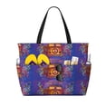 thumbnail image 1 of Disketp Peace And Love Bolsa de Playa de Gran Capacidad, Bolso Impermeable y a Prueba de Arena para Mujer, Ideal para Playa, Piscina y Natación, 1 of 7
