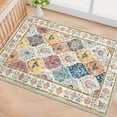 thumbnail image 6 of MJIAexp 2'x3' Moroccan Bedroom Rug Washable Vintage Boho Area Rug Non-Slip Accent Throw Rug Stain Resistant Floor Carpet for Kitchen Entryway Bathroom Living Room Office Multi-Color, 6 of 7