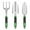 Green, variant on 3-Piece Set of Gardening Tools, Gardening Tools Weeding Tools, Garden Tool Set of 3 Pieces,Yard Maintenance Must Haves (Green)