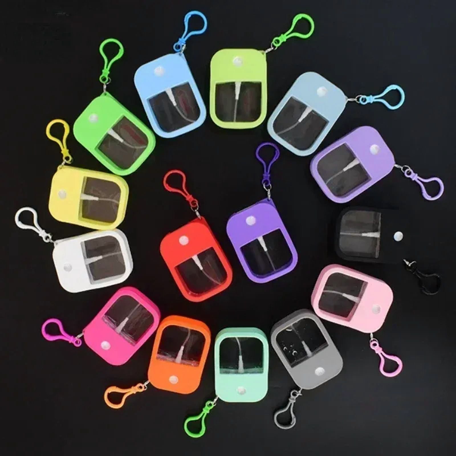 38ml Spray Small Sanitizing Spray Scented Vegan Hand Sanitizer  with Keychain Perfume Alcohol Water Spray Bottle Travel Perfume