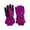 Neon Purple, variant on N'Ice Caps Womens Waterproof Thinsulate Gloves Winter Ski Snow Black - Female Adults Cold Weather